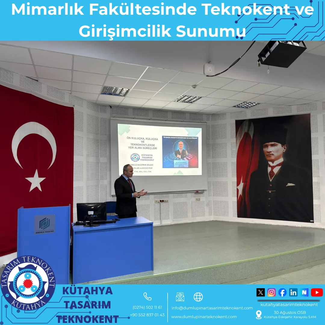Teknokentimiz, Mimarlık Fakültesi Öğrencileri ve Akademisyenleriyle Buluştu