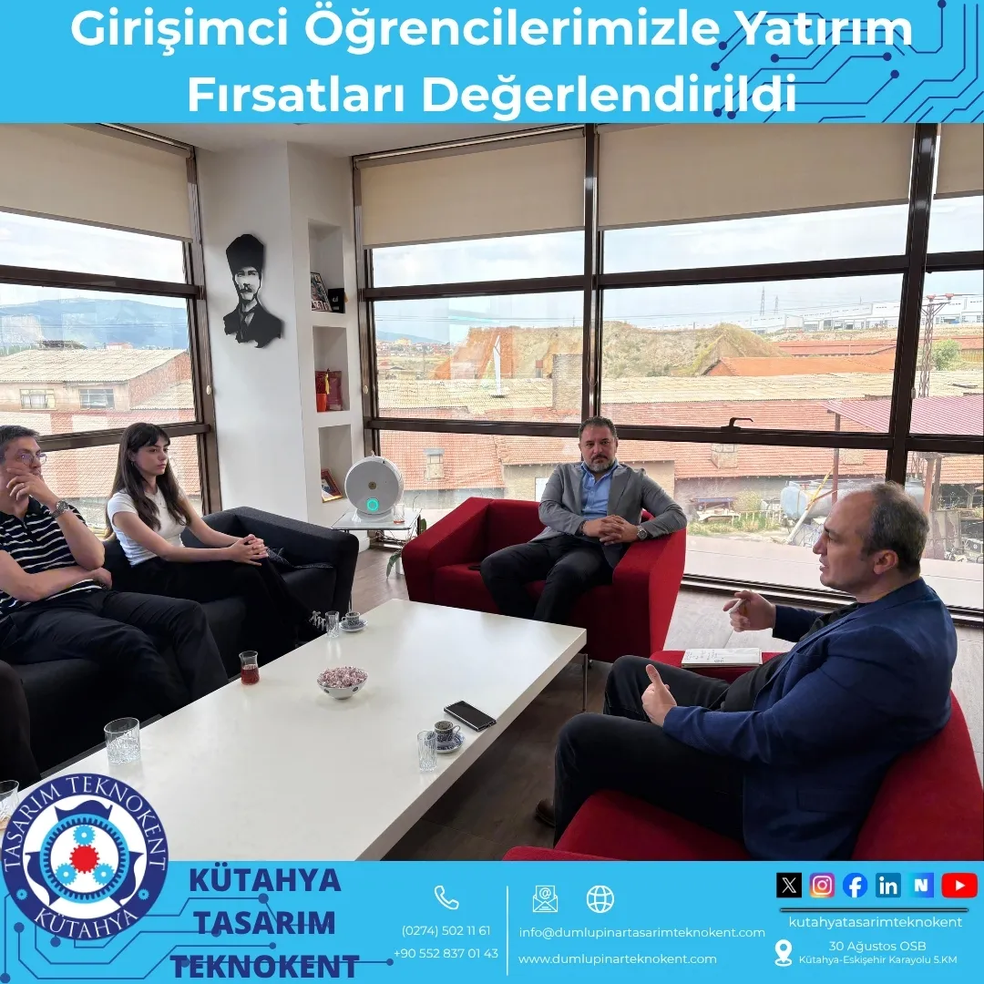 Kütahya Ticaret ve Sanayi Odası (KUTSO) öncülüğünde, hayata geçirilen “Geleceğin İş İnsanları” KUTSO Girişim Hızlandırma Programı Demo Day etkinliğinde derece elde eden girişimcilerle bir araya gelindi.