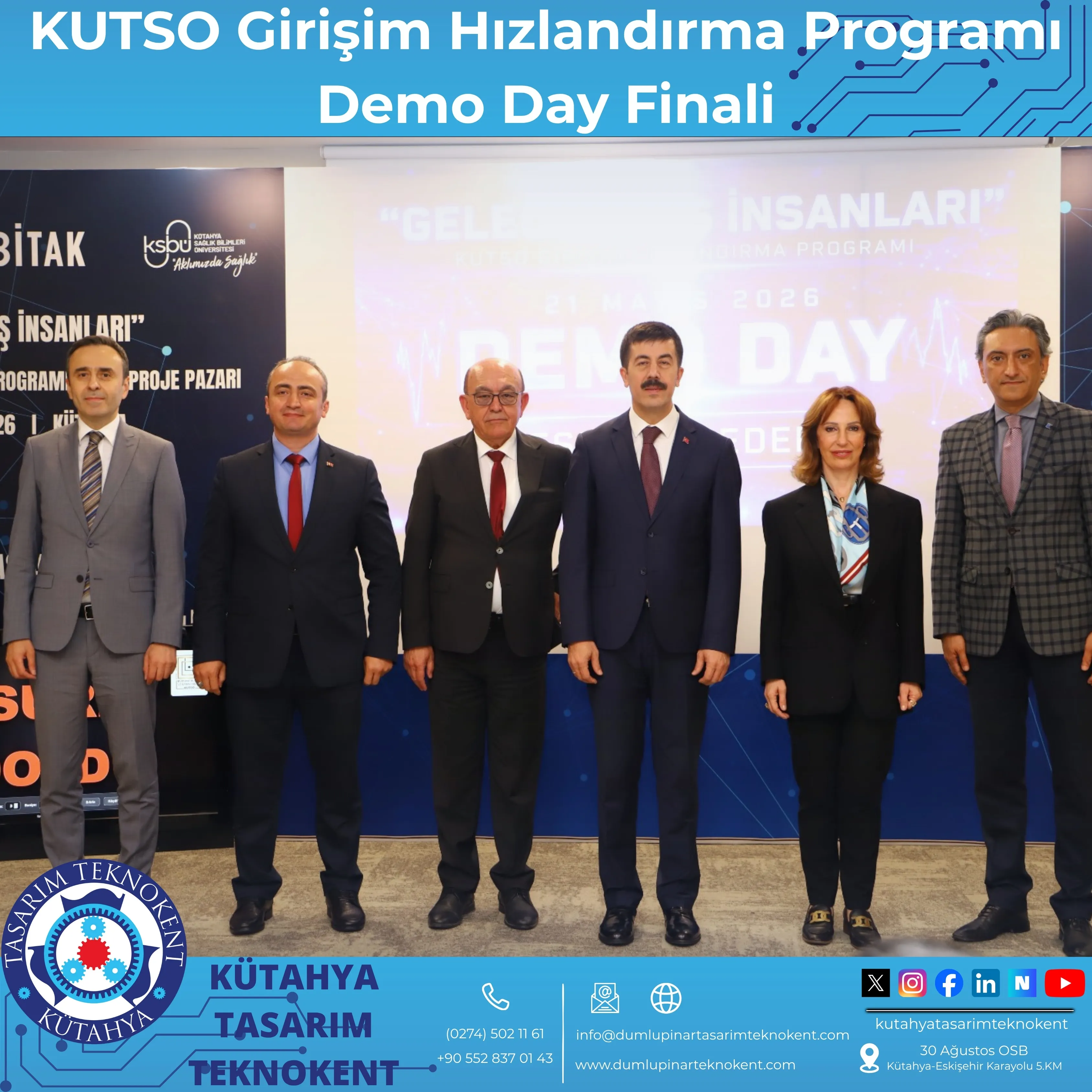 KUTSO Girişim Hızlandırma Programı Demo Day Finali